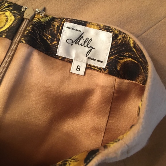 Camel MILLY 8 wool satin pencil skirt 😍 - Picture 4 of 6